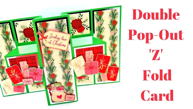 Double Pop Out Z Fold Card, Original
