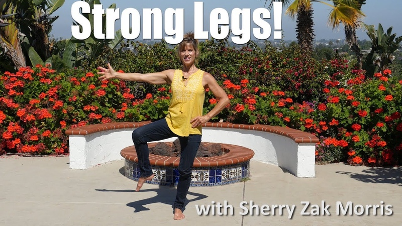 Want Strong Legs Do this short sequence every day with Sherry Zak
