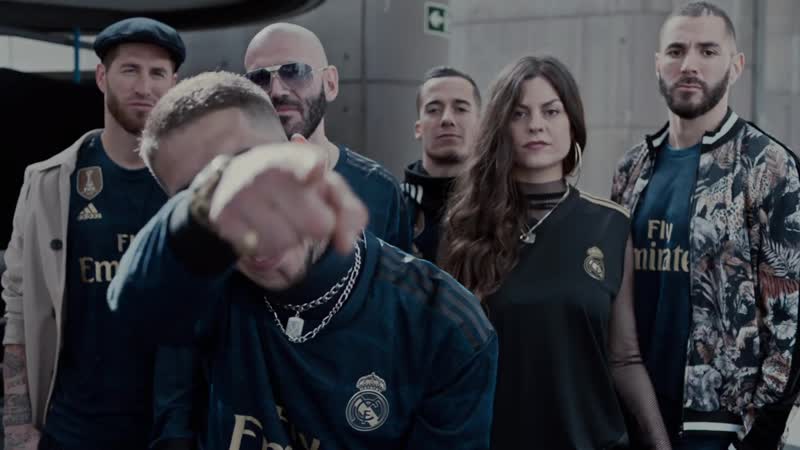 DENOM x ANITA KURUBA x IKKI IF YOU CREATE THE NOISE ( REAL MADRID AWAY KIT 19, 20)( Bang Da Beng
