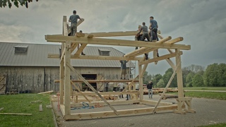 Northmen Guild’s Carpentry Course - Rising The Timber Frame