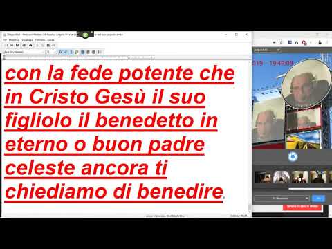 Webcam Matteo 24 fratello Angelo Picone servo dell eterno e del suo popolo