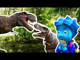 НОВИНКА: Фиксики и динозавры в DINOпарке. Лучшие прогулки с Ноликом!
