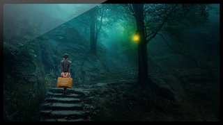 Photoshop Compositing Tutorial - Back Home