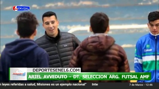 07-03-19 ARIEL AVVEDUTO - DT SELECCION ARGENTINA DE FUTSAL AMF