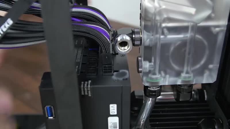Timelapse Build Phanteks Shift X Purple Dream PC