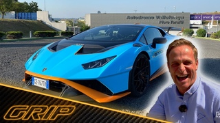 Matthias im Lamborghini Huracn STO - erster Ritt auf dem Bullen  | GRIP - Das Motormagazin
