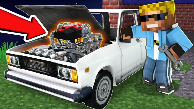 Вставил ДВИГАТЕЛЬ BMW в Жигули Выживание Автомеханика, НОВЫЙ