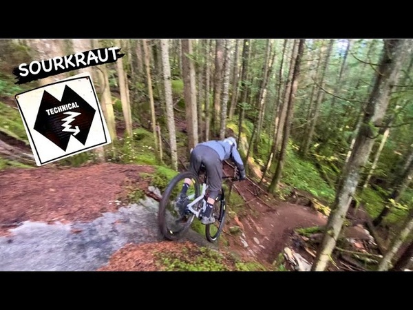 SOURKRAUT, Double black trail, Squamish Alice