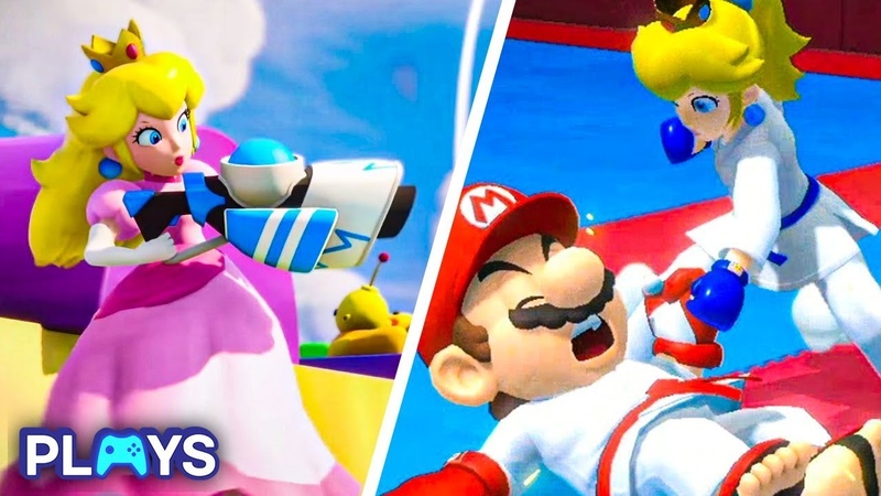10 Times Princess Peach Was A BADASS In Video