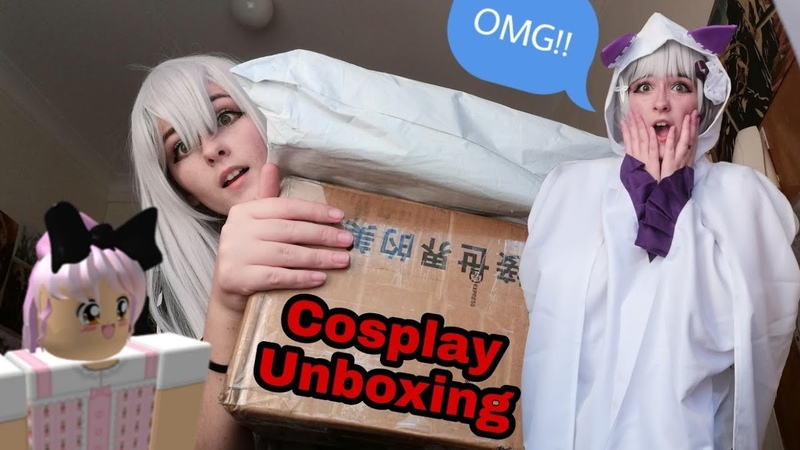 Emilia Re: Zero cosplay unboxing and review, I LOOK LIKE A ROBLOX