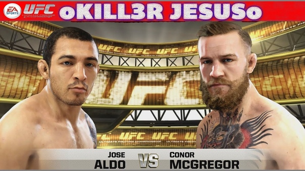 Jose Aldo vs Conor Mc Gregor Full Fight I EA Sports UFC 2014 I PS4 XBOX