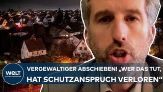 BORIS PALMER: Verurteilten Vergewaltiger abschieben! “Wer das tut, hat den Schutzanspruch verloren“