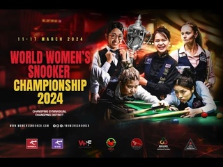 World Women's Snooker Championship 2024Semi FinalBai Yu Lu(CHN) VS Reanne Evans(ENG)