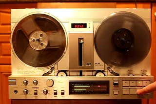 Akai GX-77, short demo
