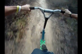 Phase 2 Dirt Scoot Downhill Go Pro with Danny Rambert