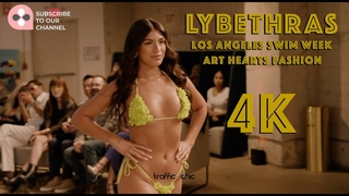 LYBETHRAS Bikini Fashion show Los Angeles Swim Week Art Hearts Fashion