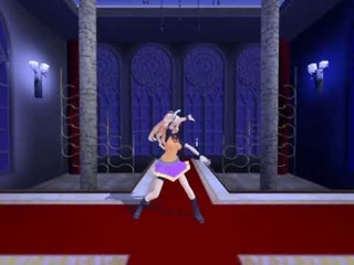 UTAU Amane Luna lunaluna  night fever MMD