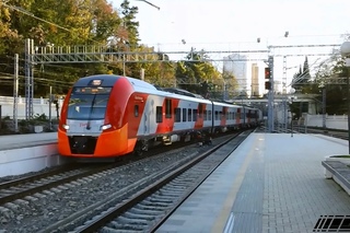Ласточка ЭС1-035 Аэропорт - Сочи