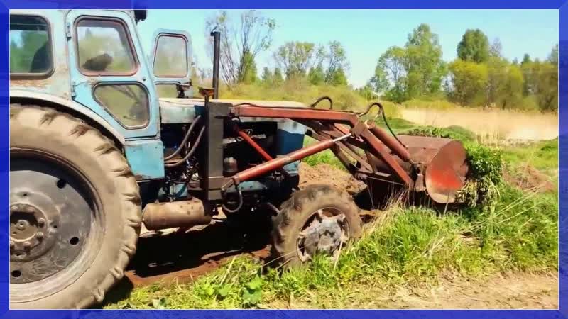 Турбированный Т 40 КУНом Грузит