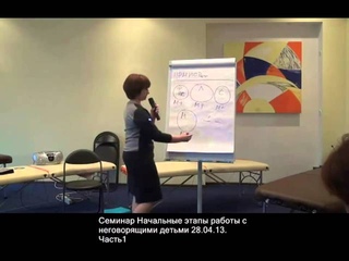 Работа с неговорящими, начальные этапы, алалия, нарушение речи