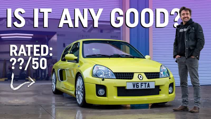 Richard Hammond welcomes Shmees legendary Clio V6 to The Smallest