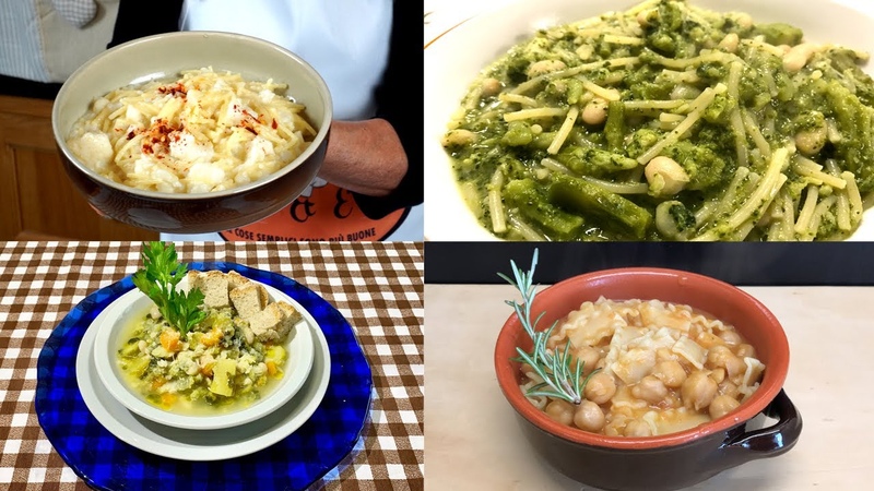 4 Primi Piatti a Base di Verdura: Voglia di ricette Calde Invernali Veloci e