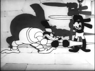 Прототип Микки Мауса: Oswald the Lucky Rabbit ~ Oh What a Knight