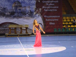 Naila’s student Veranika Juravleva bellydance