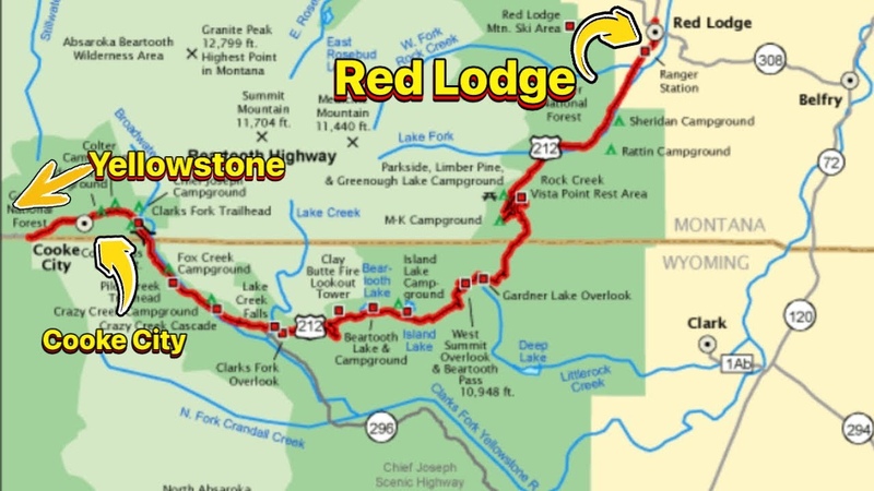 Yellowstone Nat l Park By Way Of Red Lodge To The Northeast Gate ,rvtravels, nature,
