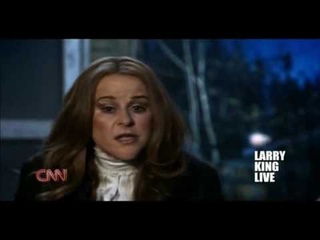 Tracey Ullman as Celine Dion on Larry King