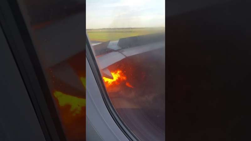 Spirit airlines flight 3044 engine fire during take