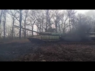 Танки Т-90М «Прорыв» где-то в зоне СВО.