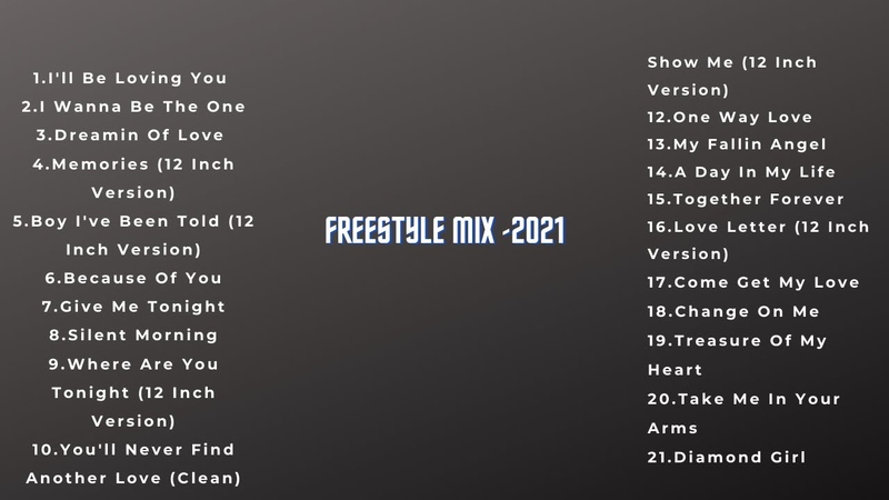 Freestyle mix 90s classics freestyle megamix Stevie B Johnny