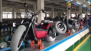 Сборка электро скутеров Eco Koleso X6 4000W 2021 года - самый быстрый и мощный из семейства CityCoco
