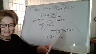 10823  Blonde Hamas!  Is Plan-Nuke Gaza+Iran!  US Warships-M East! US Doomsday Planes Up!  W -E68