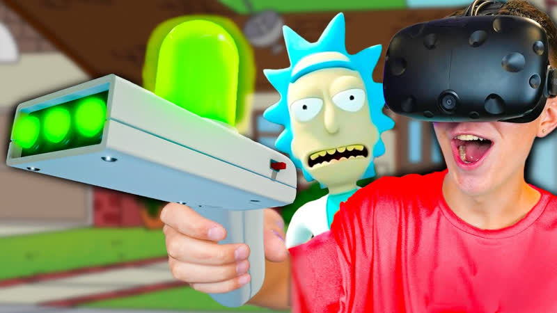 ВИРТУАЛЬНАЯ РЕАЛЬНОСТЬ Я В МИРЕ РИКА И МОРТИ В VR Я В ШОКЕ Rick