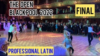 The Open Blackpool 2022 | Final | Professional Latin #dancesport #blackpool #wdo