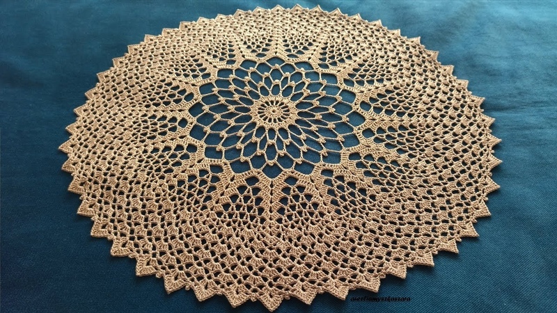 Metamorfoza Serwetka Lilianna 46cm średnicy ( Okrążenie 1 23)