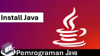 Pemrograman java : Install