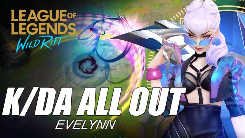 K, DA All Out Evelynn Skin Spotlight WILD