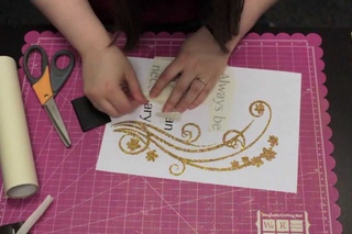 Silhouette Vrijdag: Double-Sided Adhesive en Glitter
