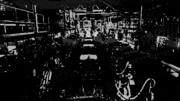 Crystal geometry industrial techno set : 66 cursed