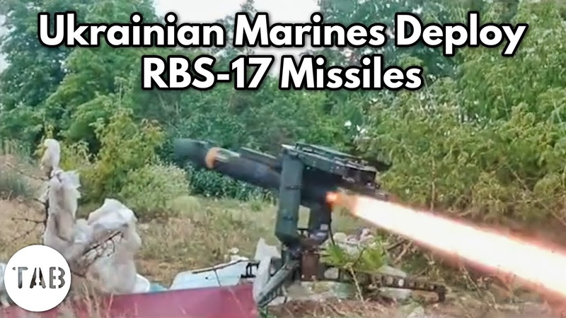 Ukrainian Marines Deploy RBS 17