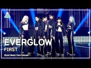 [예능연구소 4K] 에버글로우 직캠 ’FIRST’ (EVERGLOW FanCam) @Show!MusicCore 210605