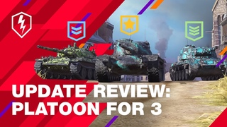 WoT Blitz. Update Review: Three-Player Platoons, Legendary Camos, and Tanks in New Visual Quality