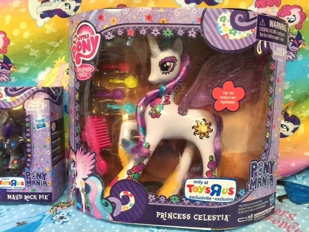 Princess Celestia 2015 SDCC Toys R Us Exclusive My Little Pony Talking Ponymania Review