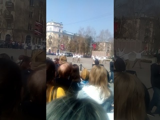 Хореографическая композиция, посвящённая войне.  Мемориал воинской славы.