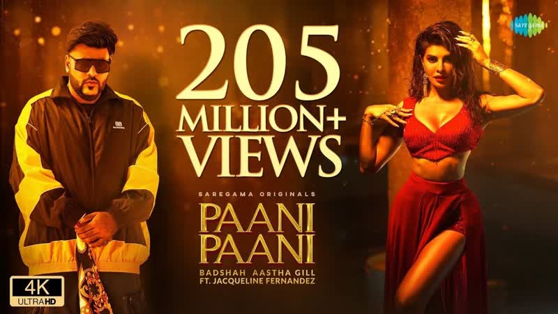 Badshah Paani Paani, Jacqueline Fernandez, Aastha Gill, Official Music