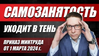 Приказ Минтруда от 1 марта 2024 | Новые правила работы ссамозанятыми | Как избежать штрафов