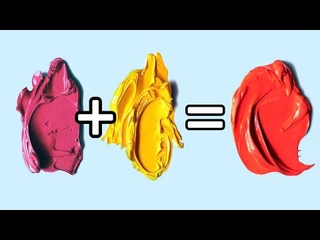 Почему розовый и желтый дают красный? Ломаю стереотипы о цвете.